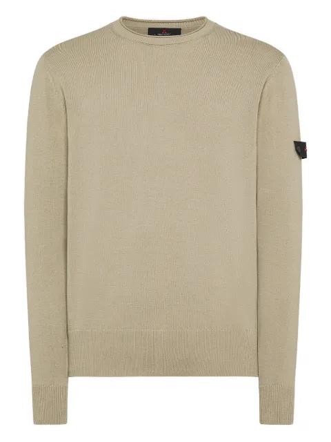 logo-patch sweater by PEUTEREY