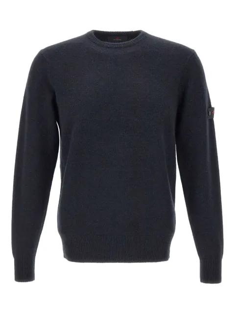 logo-patch sweater by PEUTEREY