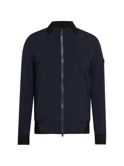 logo-patch track jacket by PEUTEREY