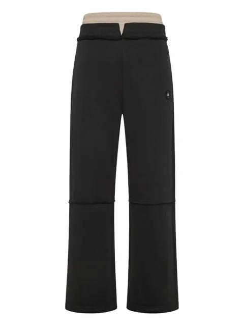 logo-patch track pants by PEUTEREY