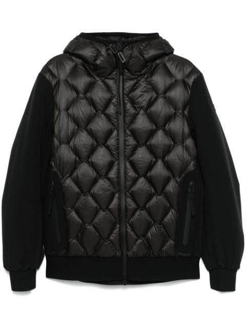 padded-panel hoodied jacket by PEUTEREY