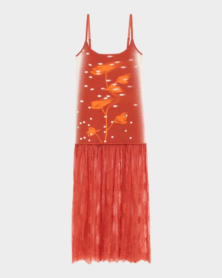 Ginger Mixed-Media Maxi Dress by PH5