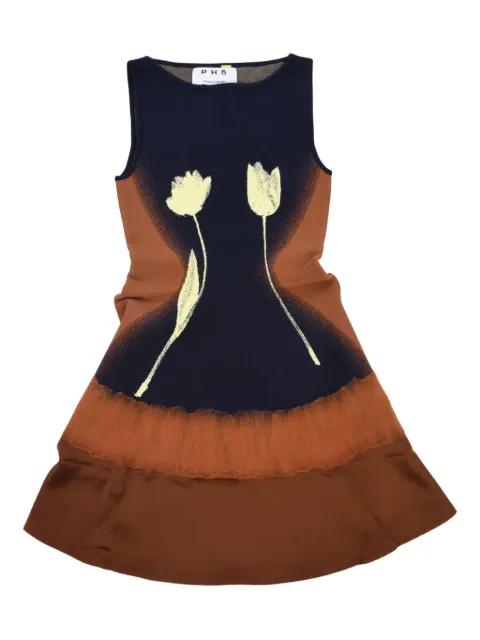 tulip-print dress by PH5