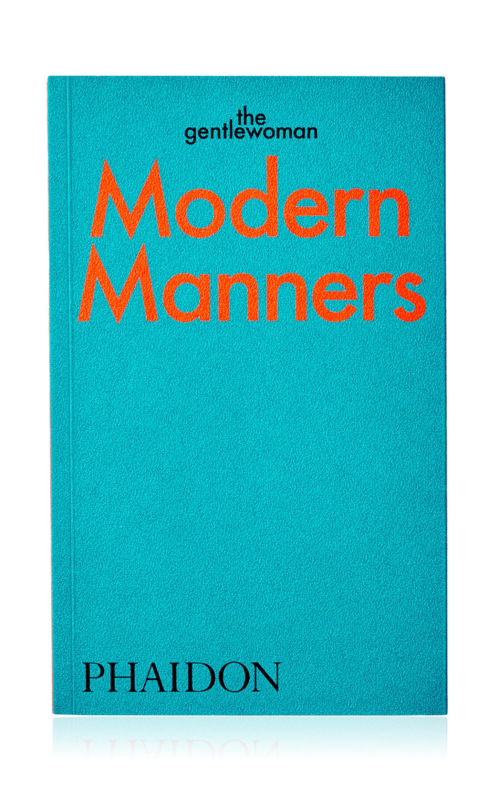 Phaidon - Modern Manners - Blue - Moda Operandi by PHAIDON