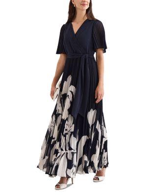 Abigail Pleated Wrap Dress by PHASE EIGHT