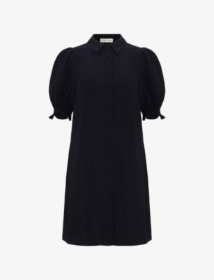 Candice Scallop-Trim Woven Mini Dress by PHASE EIGHT