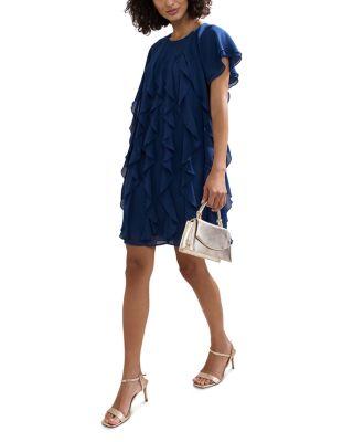 Claudette Ruffled Mini Dress by PHASE EIGHT