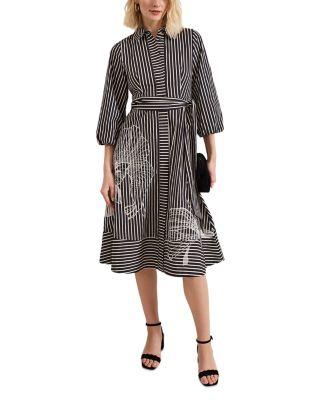 Corina Striped Dress by PHASE EIGHT