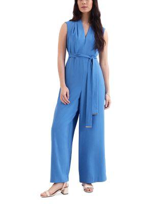 Marta V Neck Jumpsuit by PHASE EIGHT
