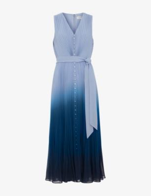 Mira Ombré-Print Woven Midi Dress by PHASE EIGHT
