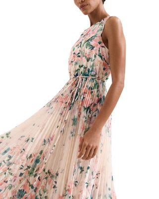 Petite Georgiana Print Midi Dress by PHASE EIGHT