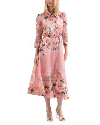 Petites Anabella Floral Shirtdress by PHASE EIGHT
