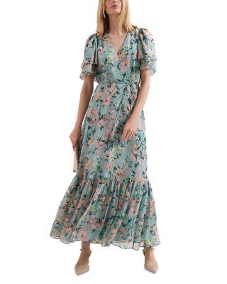 Petites Violet Floral Maxi Dress by PHASE EIGHT