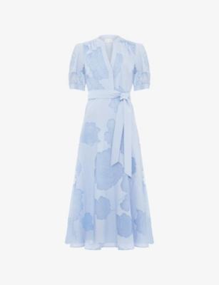 Queenie Floral-Print Woven Midi Dress by PHASE EIGHT