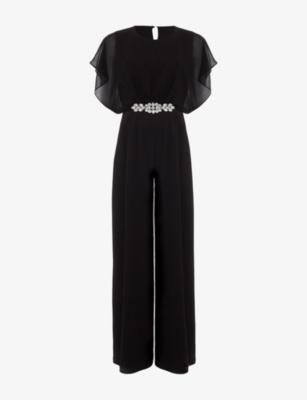 Velma Crystal-Embellished Woven Jumpsuit by PHASE EIGHT