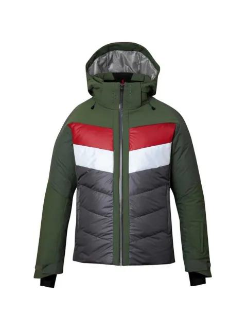 zip-up quilted jacket by PHENIX