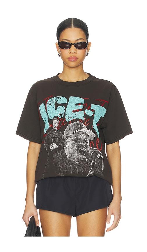 Philcos Ice-T Collage Tee in Black by PHILCOS