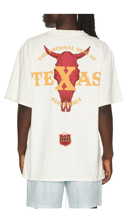 Philcos Lonestar Texas Tee in Cream by PHILCOS