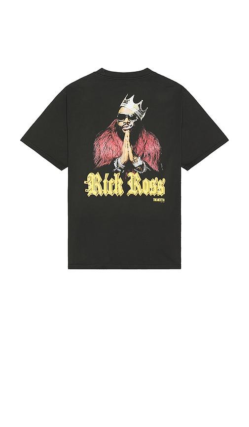 Philcos Rick Ross Gold The Next 50 Tee in Black by PHILCOS