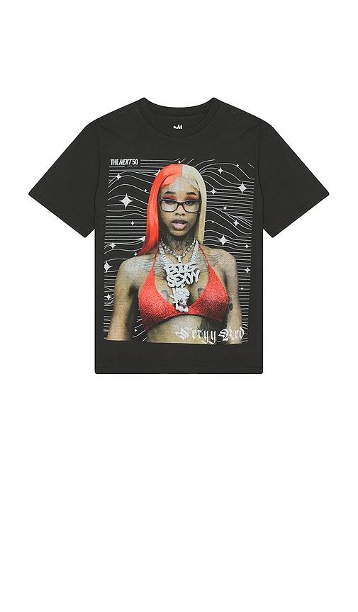Philcos Sexyy Red The Next 50 Tee in Black by PHILCOS