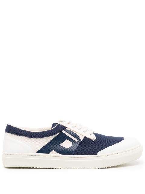 logo-print low-top sneakers by PHILEO