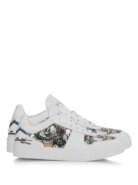 3D appliqué low-top sneakers by PHILIPP PLEIN