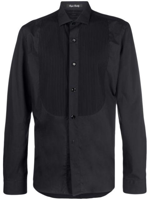 Black Tie cotton shirt by PHILIPP PLEIN