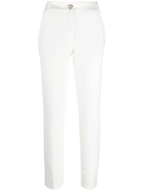 Cady high-waist trousers by PHILIPP PLEIN