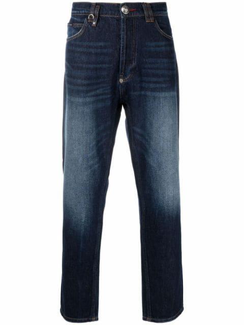 Carrot Fit Iconic Plein straight-leg jeans by PHILIPP PLEIN