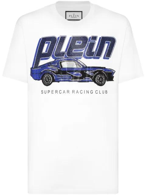 Cars Racing T-shirt by PHILIPP PLEIN