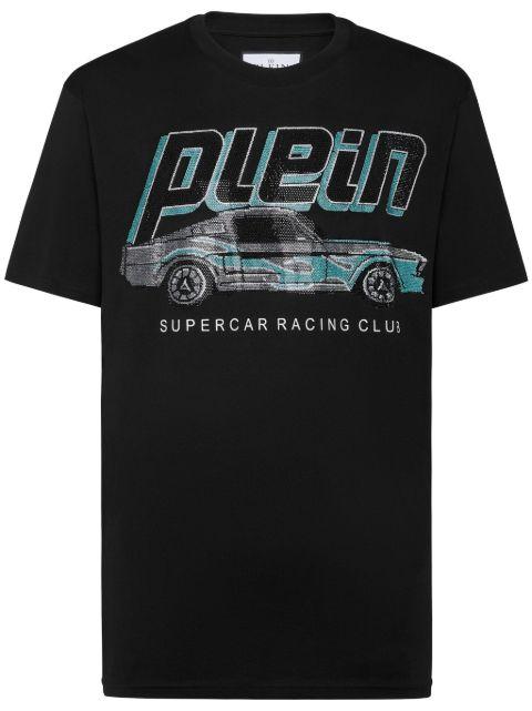 Cars Racing T-shirt by PHILIPP PLEIN