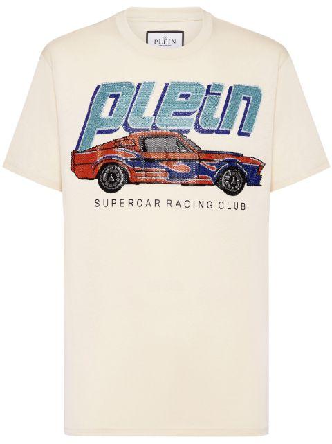 Cars Racing T-shirt by PHILIPP PLEIN