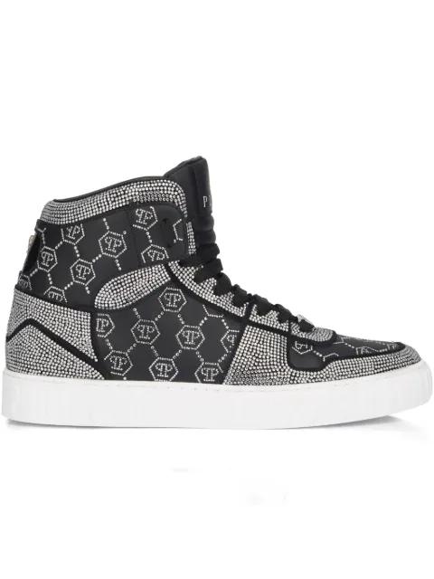 Carson monogram sneakers by PHILIPP PLEIN
