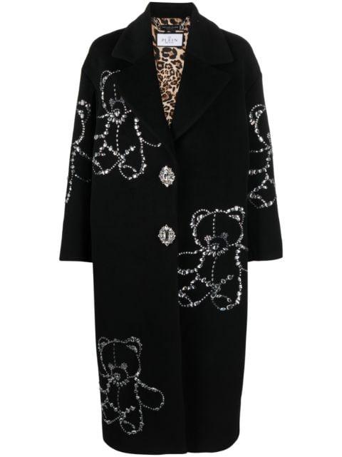 Castoni Teddy Bear oversized coat by PHILIPP PLEIN