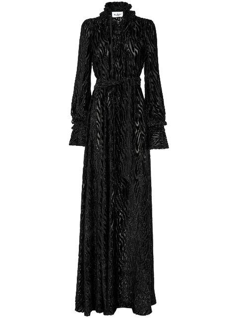 Chiffon Gipsy devoré-effect dress by PHILIPP PLEIN