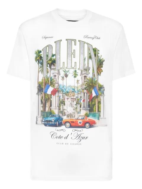 Club De Course-print T-shirt by PHILIPP PLEIN