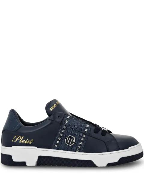 Cocco leather sneakers by PHILIPP PLEIN
