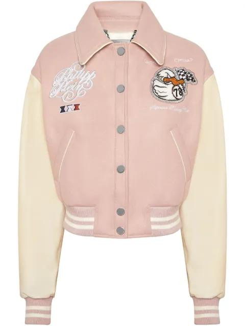 College PP Duck bomber jacket by PHILIPP PLEIN