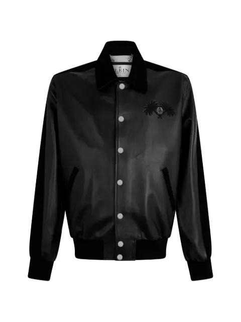 Coster leather jacket by PHILIPP PLEIN