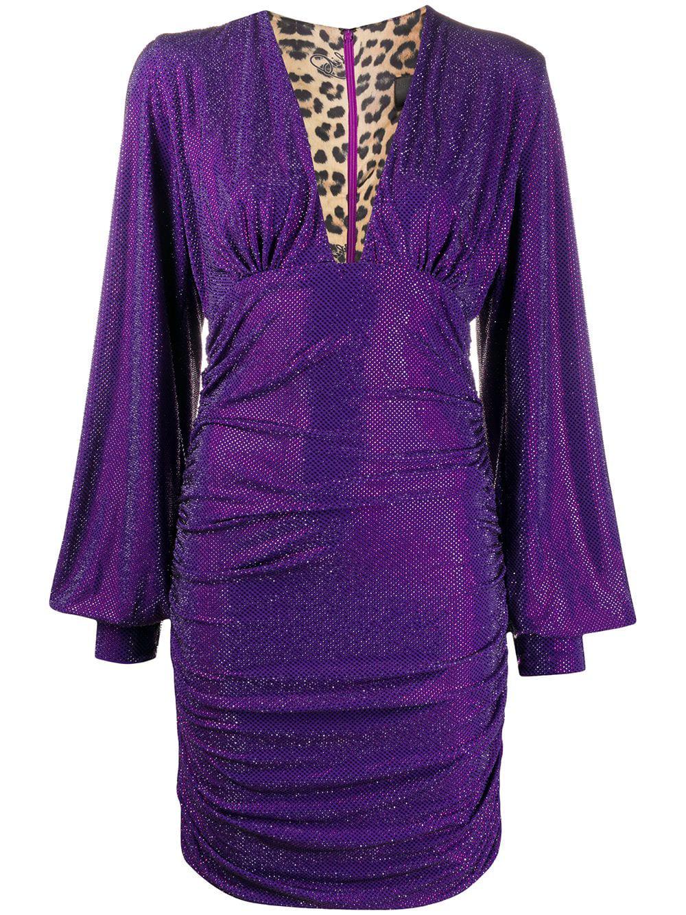 Daphne stud embellished dress by PHILIPP PLEIN
