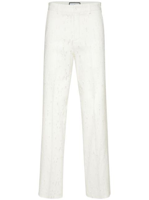 Destroyed trousers by PHILIPP PLEIN