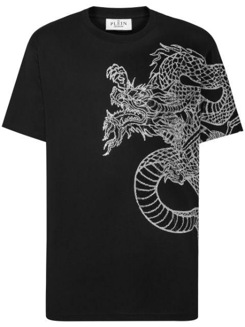 Dragon Strass T-shirt by PHILIPP PLEIN