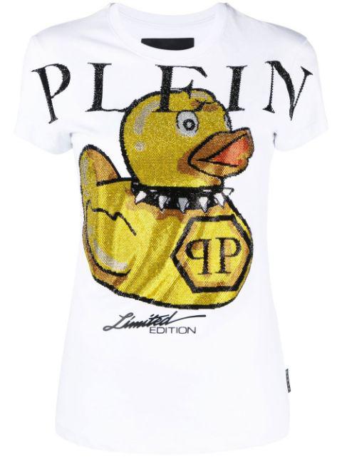 Duck round-neck T-shirt by PHILIPP PLEIN