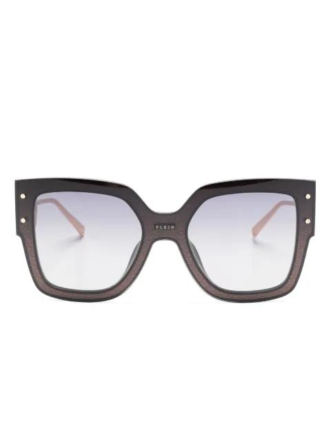 Rose Venus square-frame sunglasses by PHILIPP PLEIN EYEWEAR