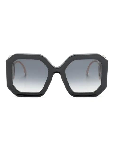 logo-lettering tinted sunglasses by PHILIPP PLEIN EYEWEAR