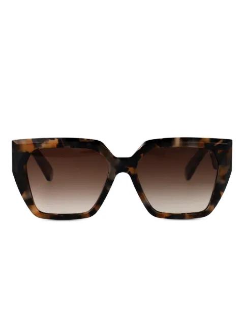 tortoiseshell sunglasses by PHILIPP PLEIN EYEWEAR