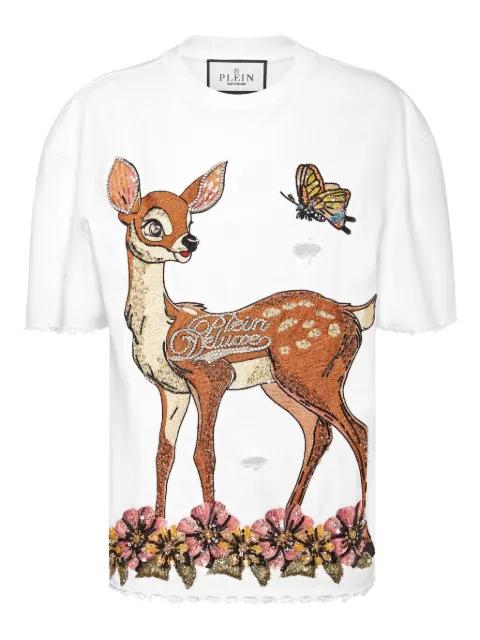 Fairy destroyed T-shirt by PHILIPP PLEIN