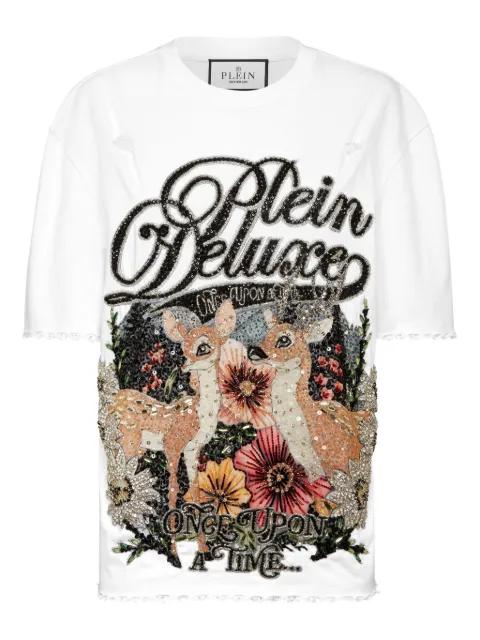 Fairy sequin-embellished T-shirt by PHILIPP PLEIN