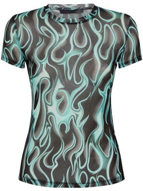 Flame T-shirt by PHILIPP PLEIN