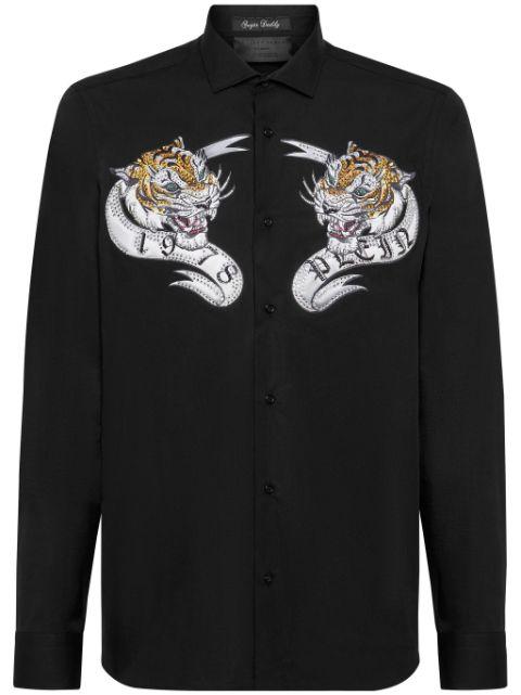 Gothic Plein-print shirt by PHILIPP PLEIN
